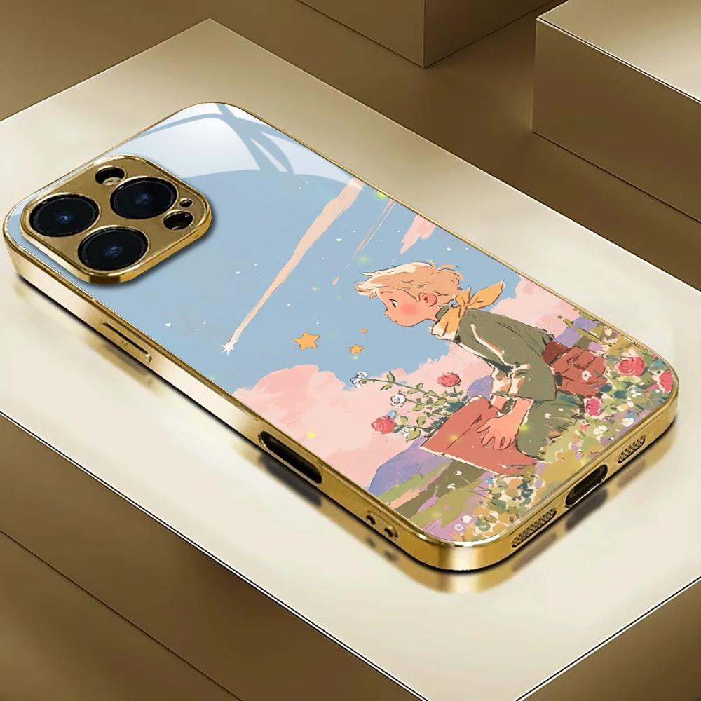 Apple Iphone 16 - INS 미러 로즈 리틀 프린스 폰