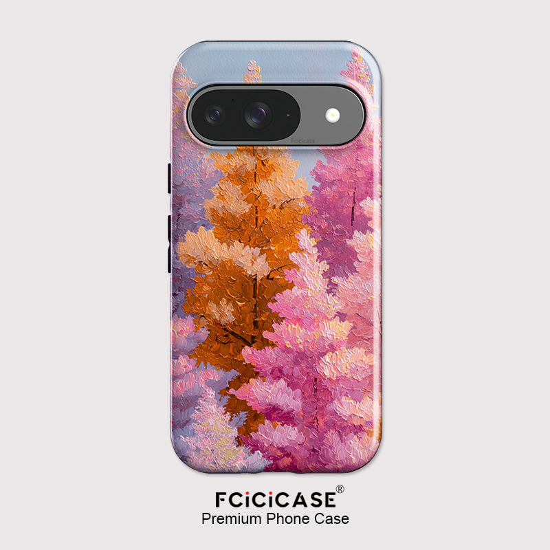 Google Pixel 9 Pro - Fcicicase 무광 아크릴 폰 케이스 (구글