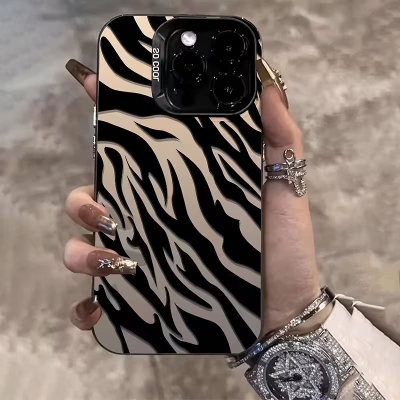 얼룩말 패턴 블랙 고급 IMD 충격 방지 커버 아이폰  - Apple Iphone 16 리뷰 및 가격